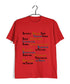 7 A-Z OF TV Series Casual Graphic Printed T-Shirt for Men
